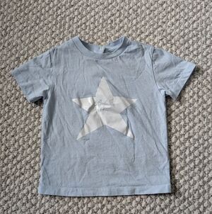 Balmain Light Blue Star Tee